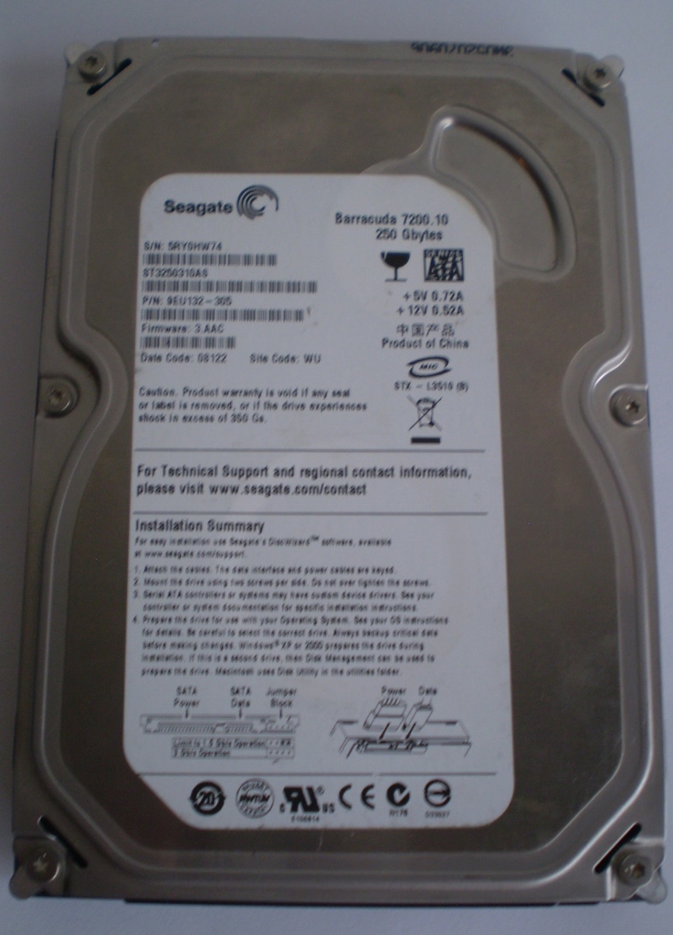 Seagate Barracuda 250GB