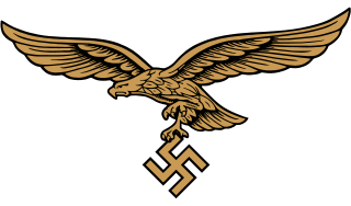 Luftwaffe eagle gold