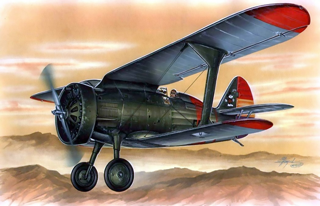 1937 Polikarpov I-15 Chato - Stan Hajek