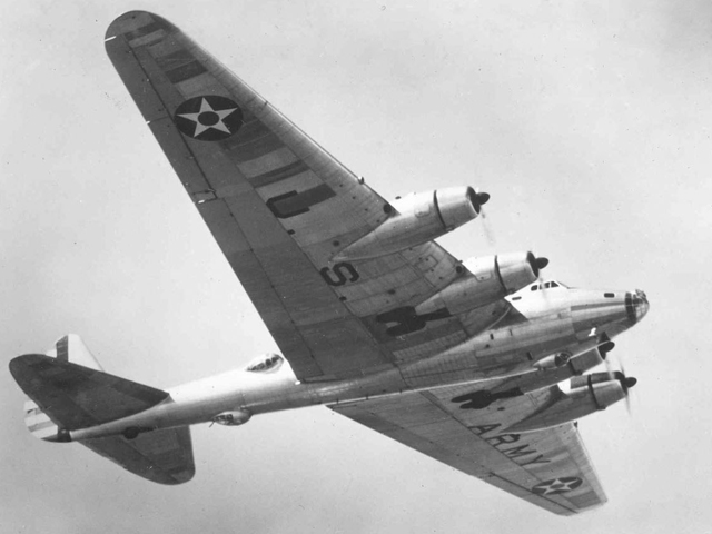 Boeing XB-15 in flight