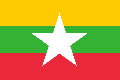 Bandeira-Mianmar