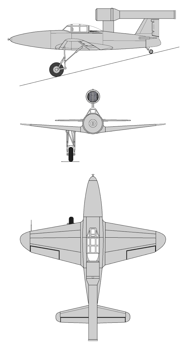 Kawanishi Baika - 3 views