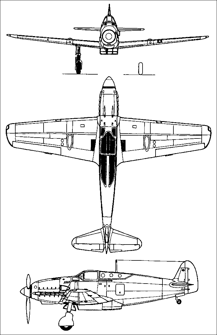 Kawasaki Ki-60 - 3 views