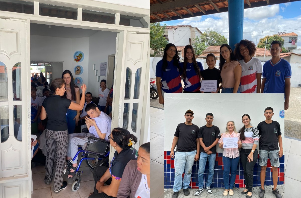 Entrega de alimentos nas ONGs.