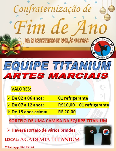 Confraternização da Equipe Titanium