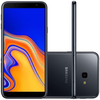 Smartphone Samsung Galaxy J4+ 32GB Dual Chip Tela 6 Câmera 13MP 5MP Android 8.1 Preto