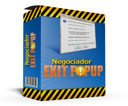 Exit popup