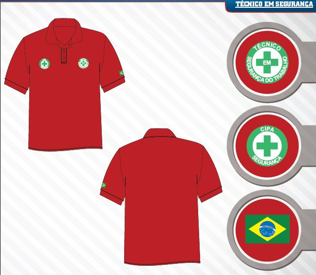 CAMISA POLO VERMELHA