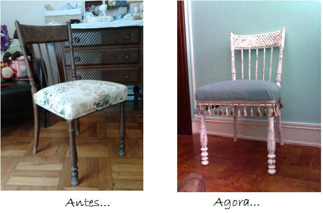 Cadeira Antes e Agora...