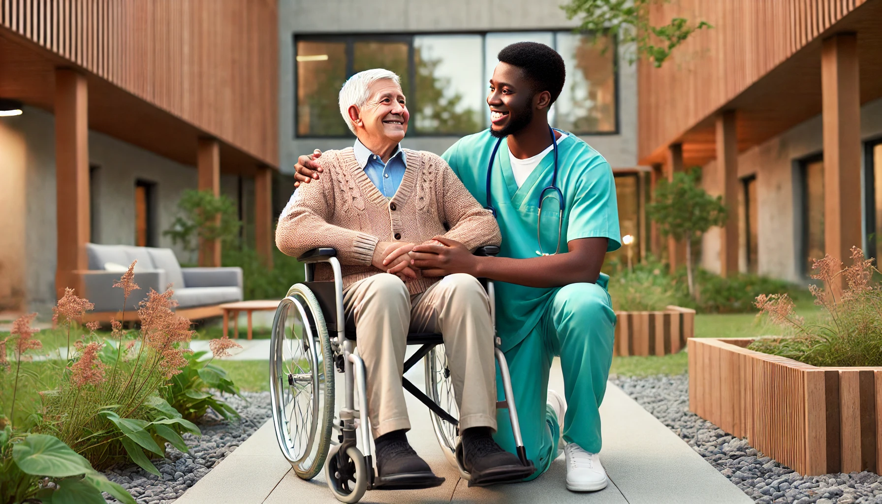 Caring Moment in Healthcare