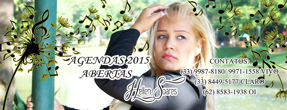 Hellen Soares, Cantora Hellen Soares, Agendas 2015