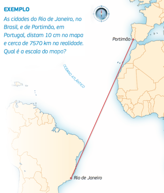 Mapa De Portugal Com Cidades E Distâncias