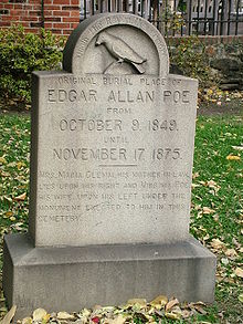 Edgar allan poe grave