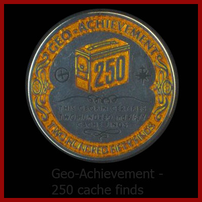 Geo-Achievement - 250 cache finds