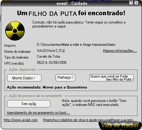 virus encontrado