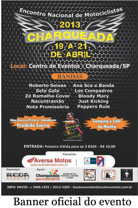 3º Encontro Nacional de Motociclistas 2013