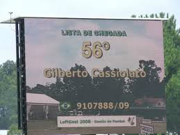 Classificação Gilberto 56