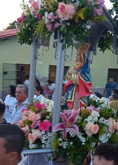 Grande prociss&atilde;o de Nossa Senhora dos Humildes &eacute; realizada em Alto Long&aacute;