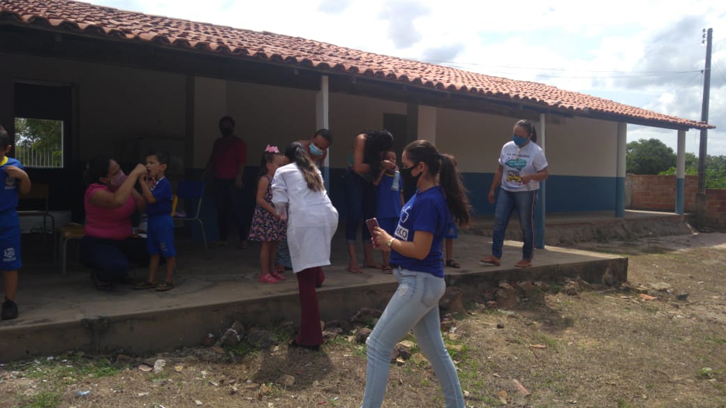 Ações de saúde bucal são realizadas nas escolas do município de Pau D’arco do Piauí