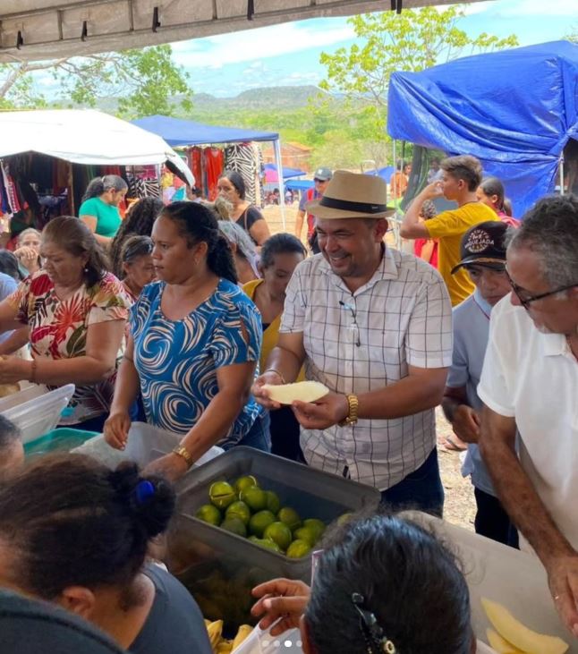 Prefeito Nilton Bacelar prestigia tradicional festejo de Nossa Senhora da Conceição