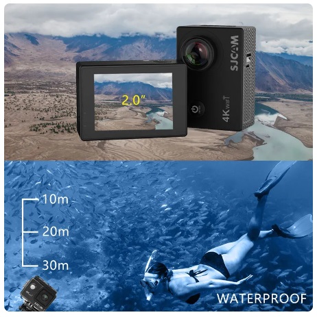 Câmera de Ação SJCAM SJ4000 AIR 4K 30PFS 1080P 
