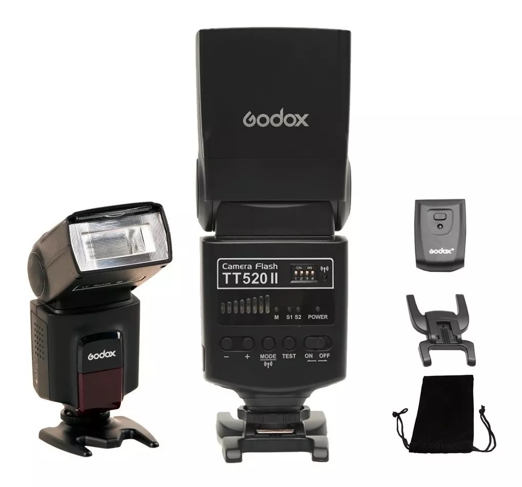 Flash Speedlite Tt520ii Godox (11)