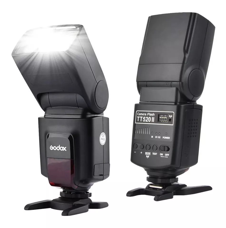 Flash Speedlite Tt520ii Godox (11)