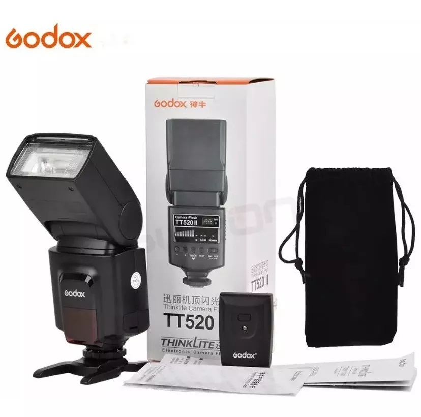 Flash Speedlite Tt520ii Godox (11)