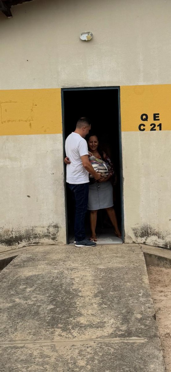 Ação Social leva mais de 300 cestas básicas a famílias em Pau D’Arco do Piauí durante a Semana Santa