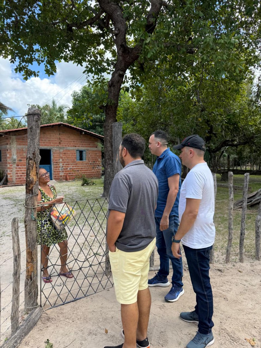 Ação Social leva mais de 300 cestas básicas a famílias em Pau D’Arco do Piauí durante a Semana Santa