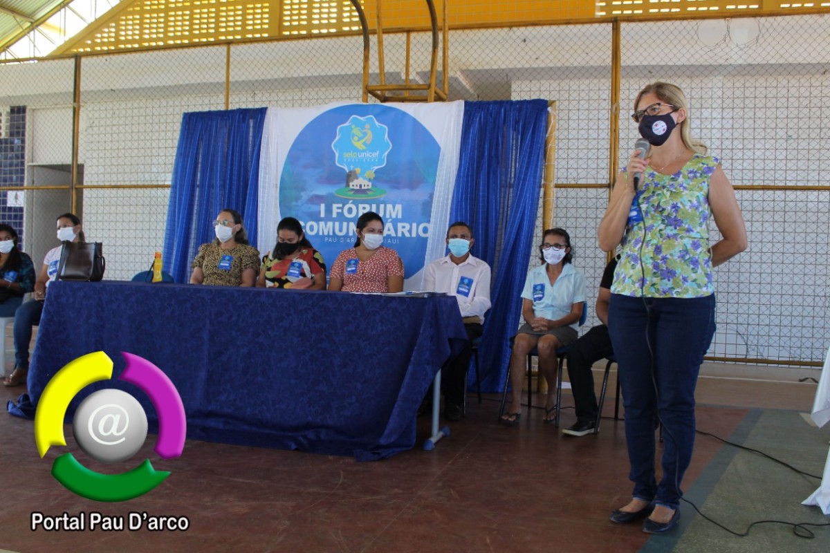 Pau D’arco do Piauí realiza I Fórum Comunitário do Selo Unicef com foco no desenvolvimento de crianças e adolescentes