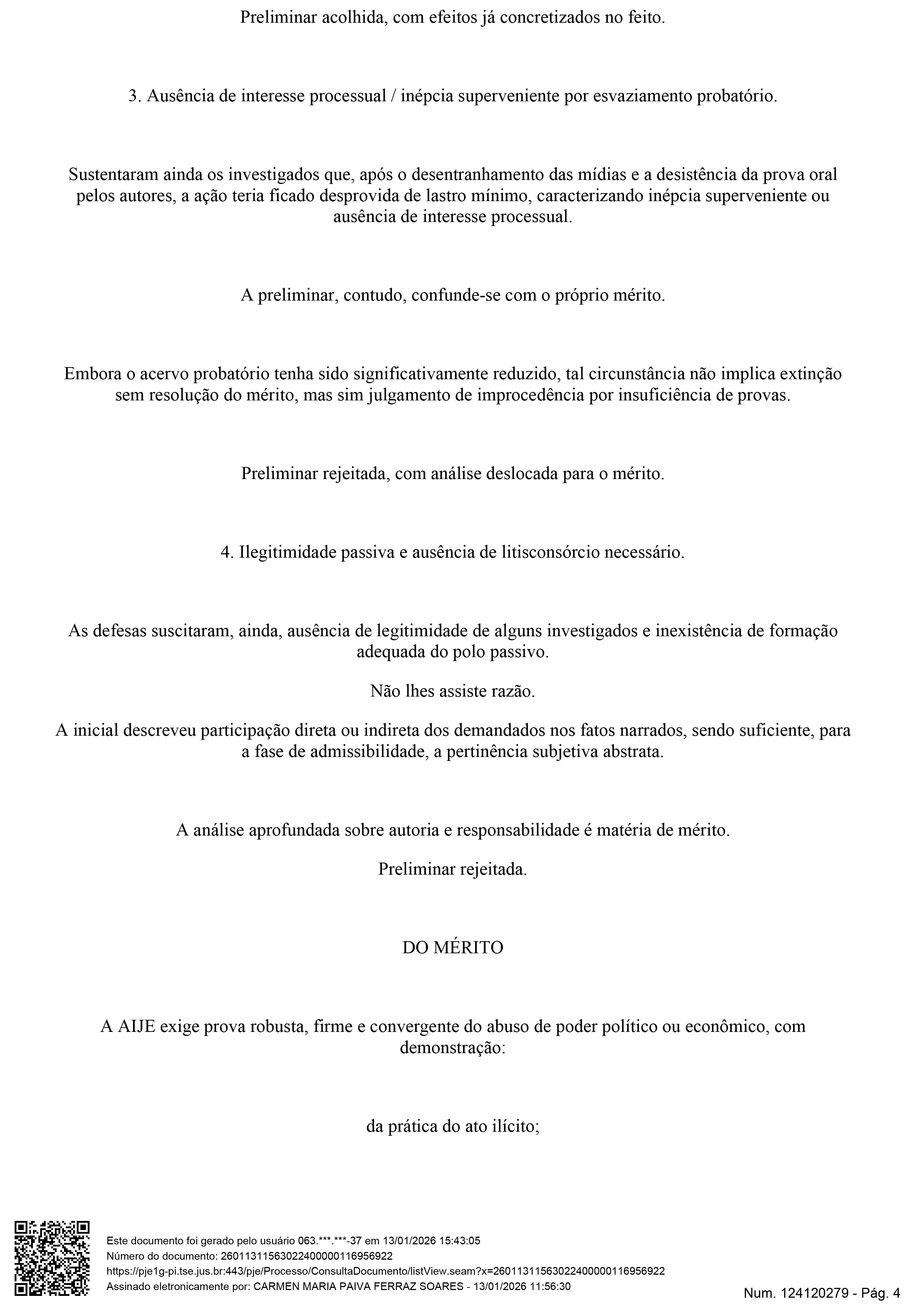 Justi&ccedil;a Eleitoral julga improcedente a&ccedil;&atilde;o contra prefeito de Pau D&rsquo;Arco
