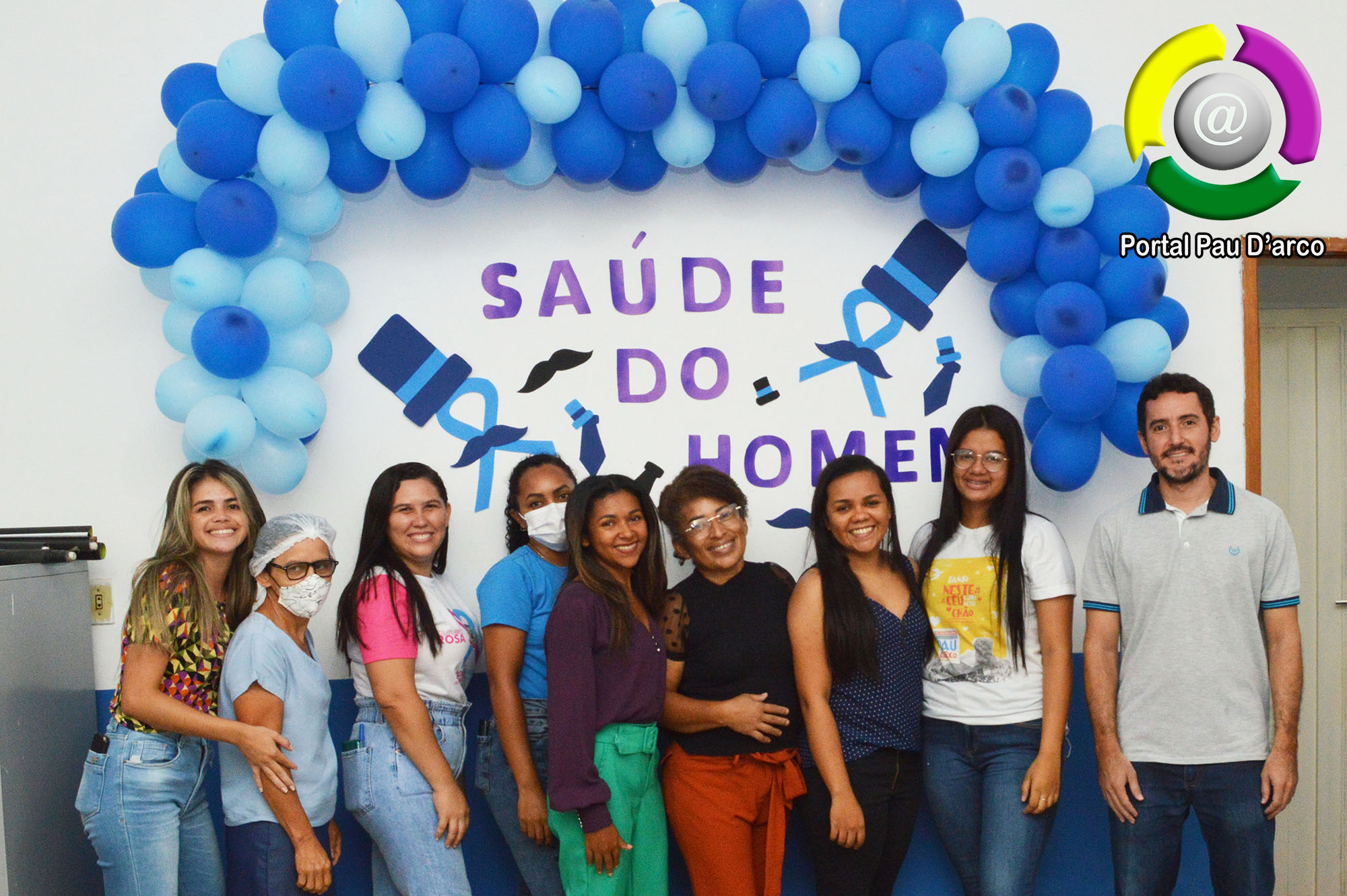 PREFEITURA DE PAU D’ARCO DO PIAUÍ REALIZA A CAMPANHA NOVEMBRO AZUL