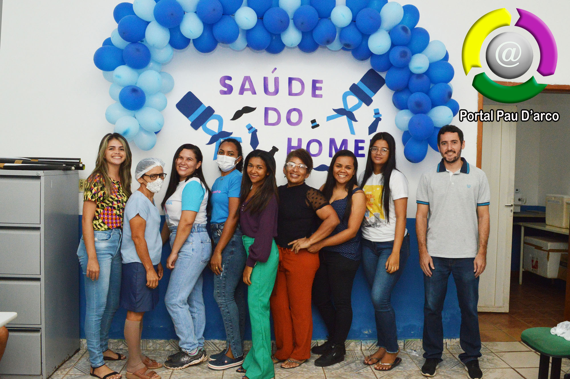 PREFEITURA DE PAU D’ARCO DO PIAUÍ REALIZA A CAMPANHA NOVEMBRO AZUL