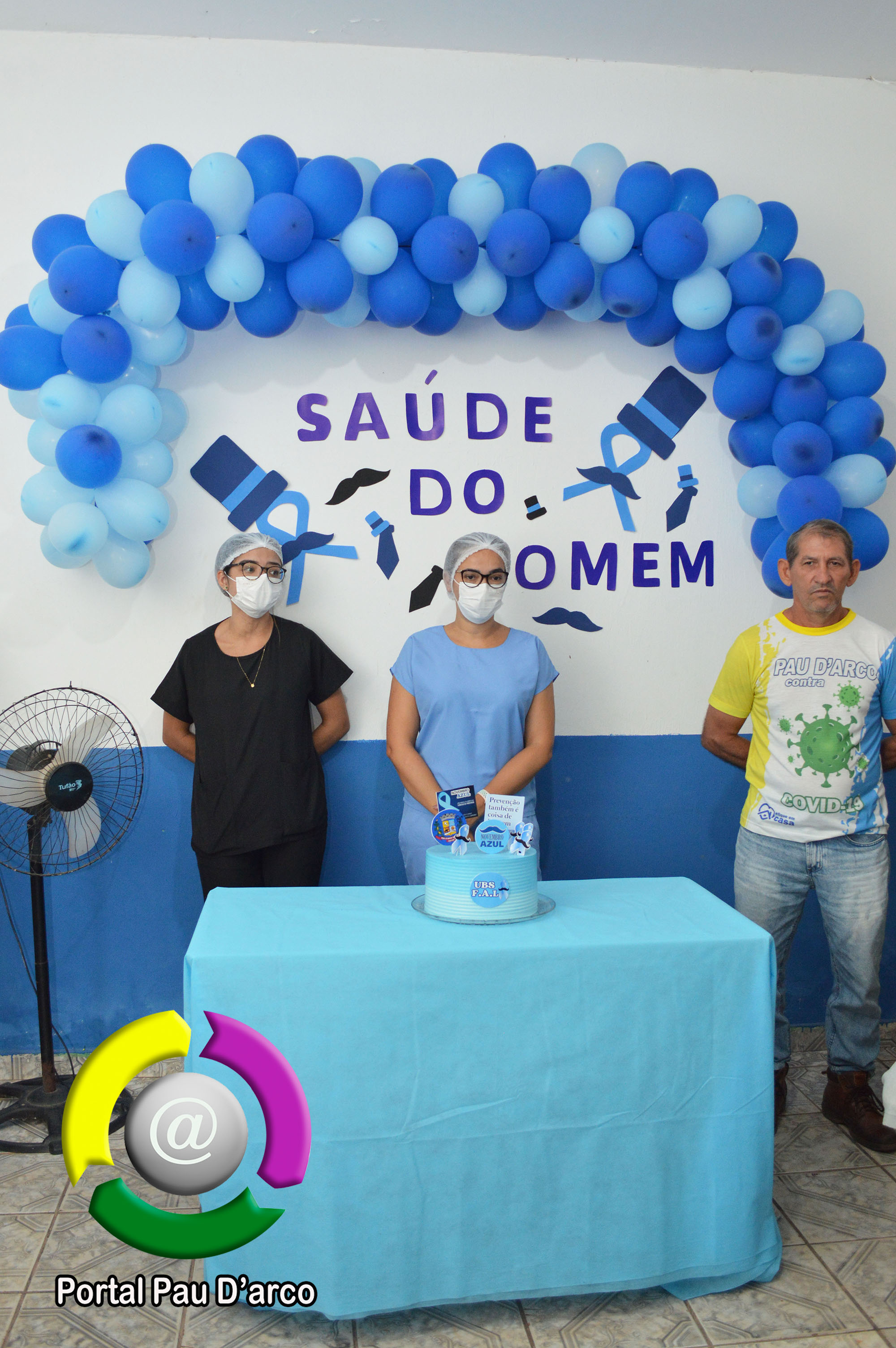 PREFEITURA DE PAU D’ARCO DO PIAUÍ REALIZA A CAMPANHA NOVEMBRO AZUL