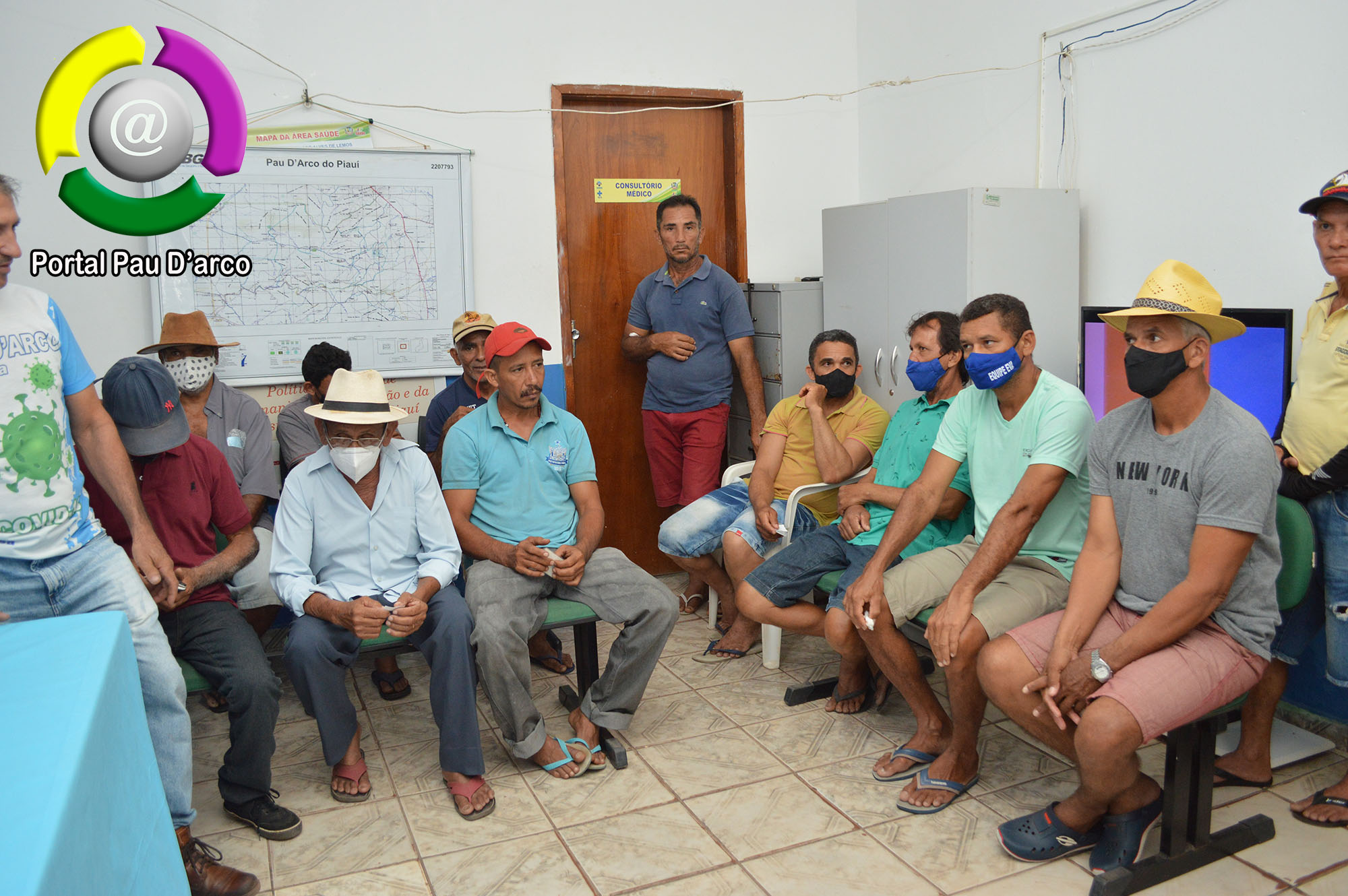 PREFEITURA DE PAU D’ARCO DO PIAUÍ REALIZA A CAMPANHA NOVEMBRO AZUL