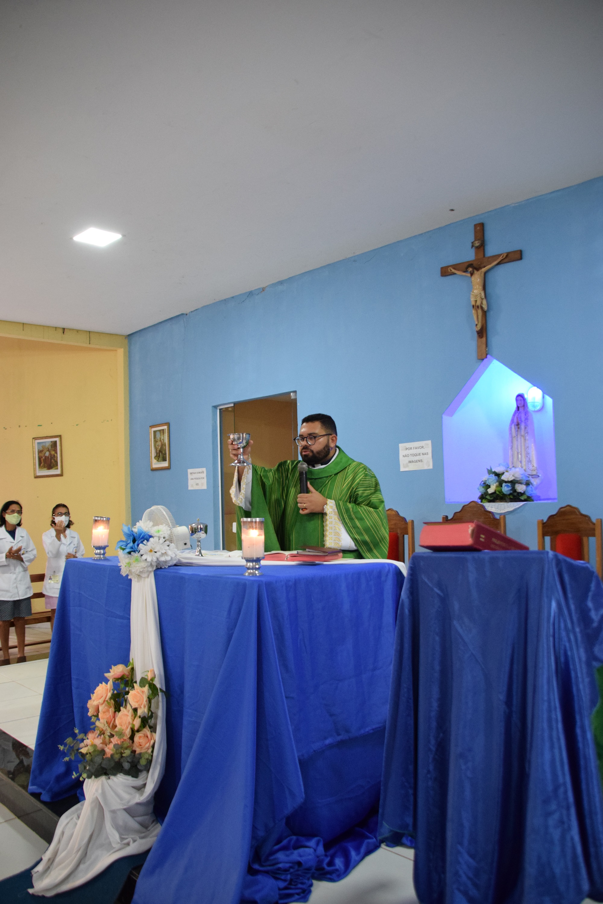 Prefeito Nilton Bacelar participa de missa em ação de graças que celebra os 25 anos de Pau D’arco do Piauí