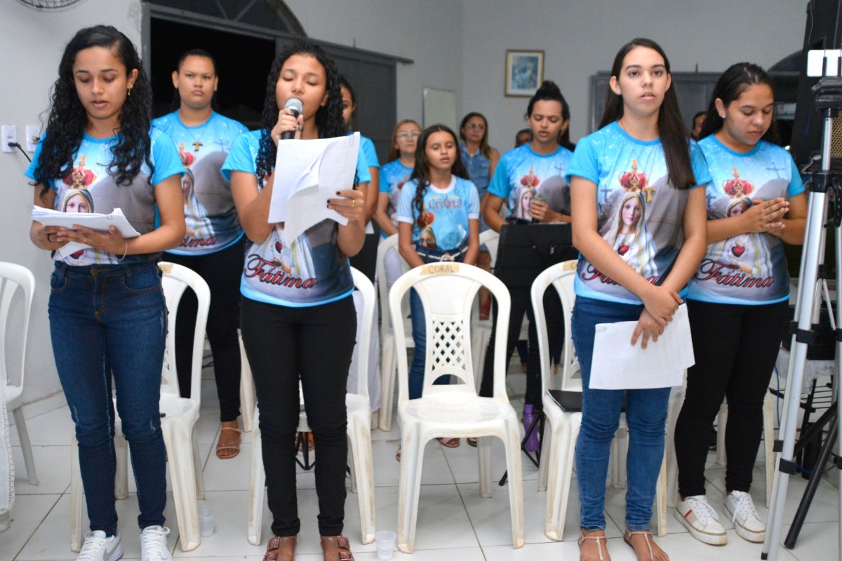 Prefeito de Pau D’arco do Piauí prestigia a abertura da festa da padroeira Nossa Senhora de Fátima
