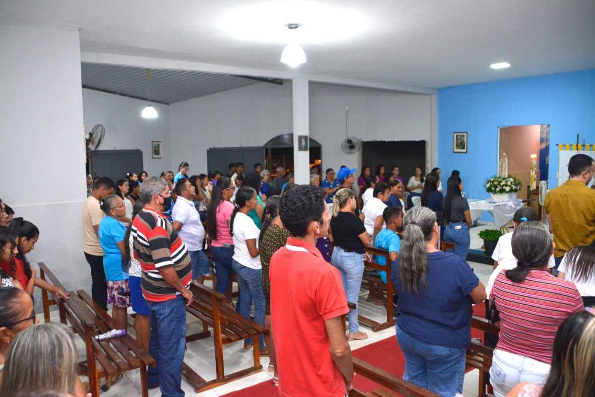 Prefeito de Pau D’arco do Piauí prestigia a abertura da festa da padroeira Nossa Senhora de Fátima