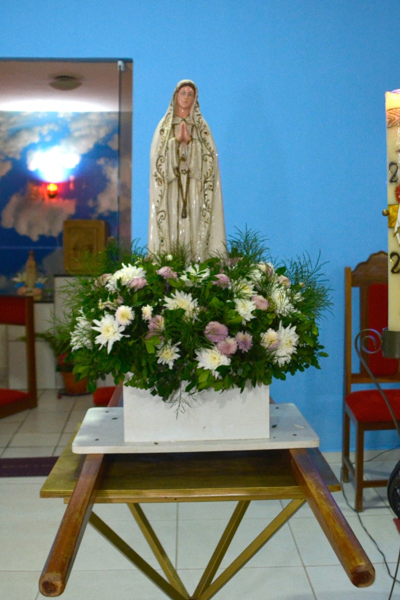 Prefeito de Pau D’arco do Piauí prestigia a abertura da festa da padroeira Nossa Senhora de Fátima