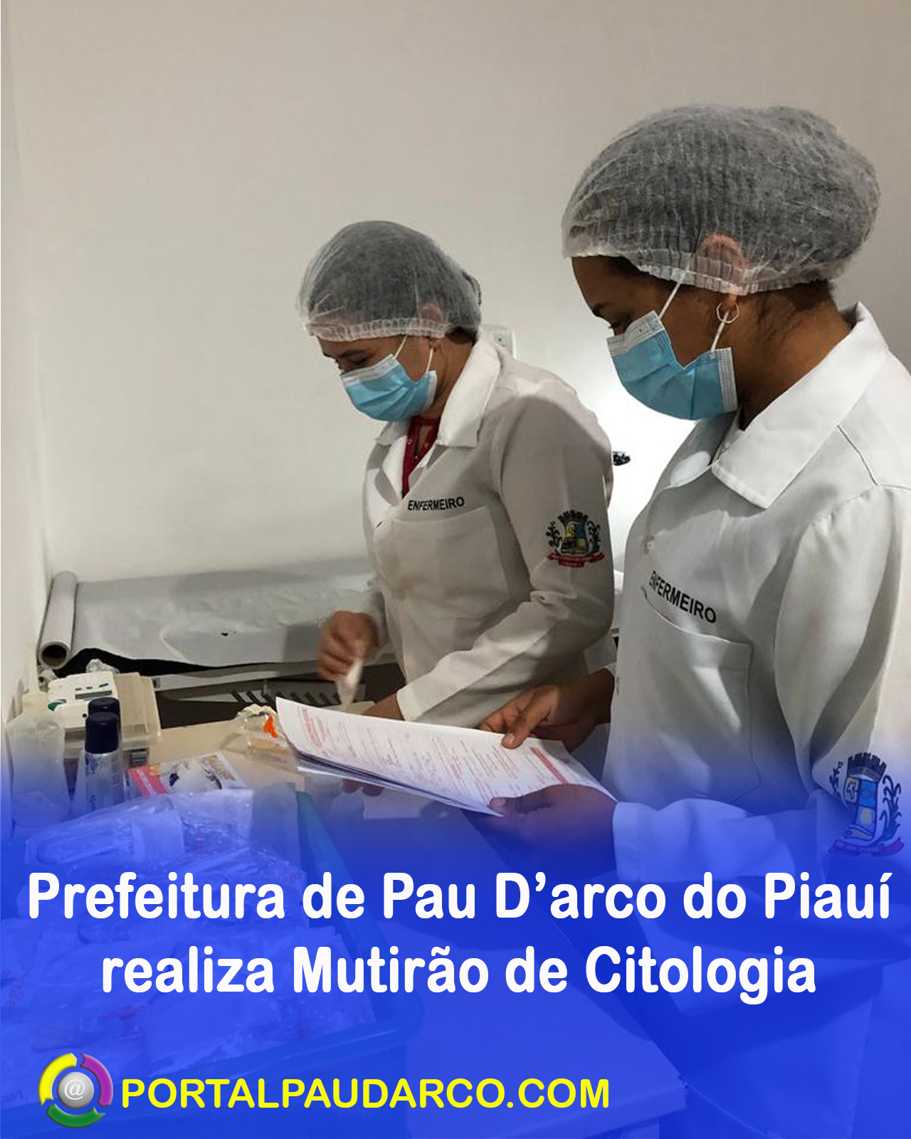 Prefeitura de Pau D’arco do Piauí realiza Mutirão de Citologia