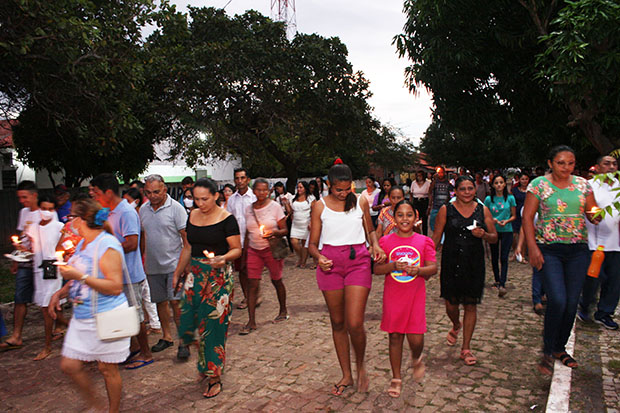 Procissão encerra festejos de Nossa Senhora de Fátima em Pau D’arco do Piauí