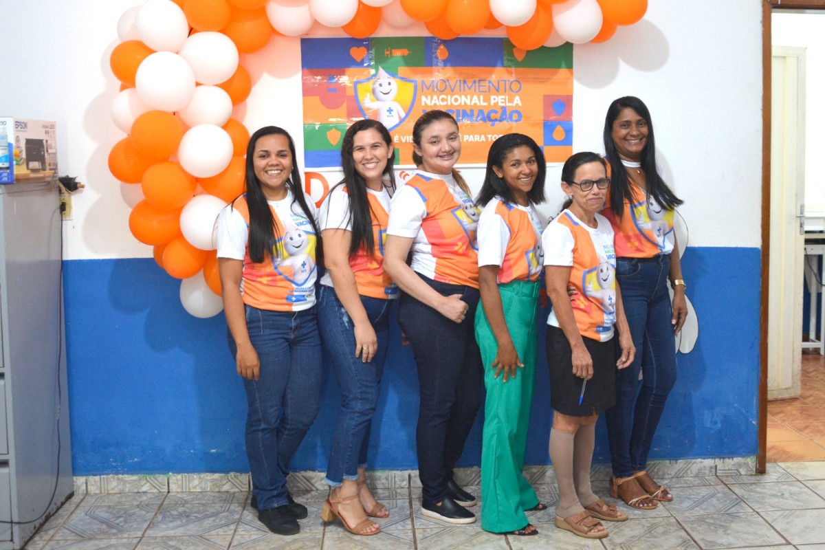 SMS de Pau D’arco do Piauí realiza Dia “D” de vacinação contra influenza, covid-19 e todo calendário de rotinas