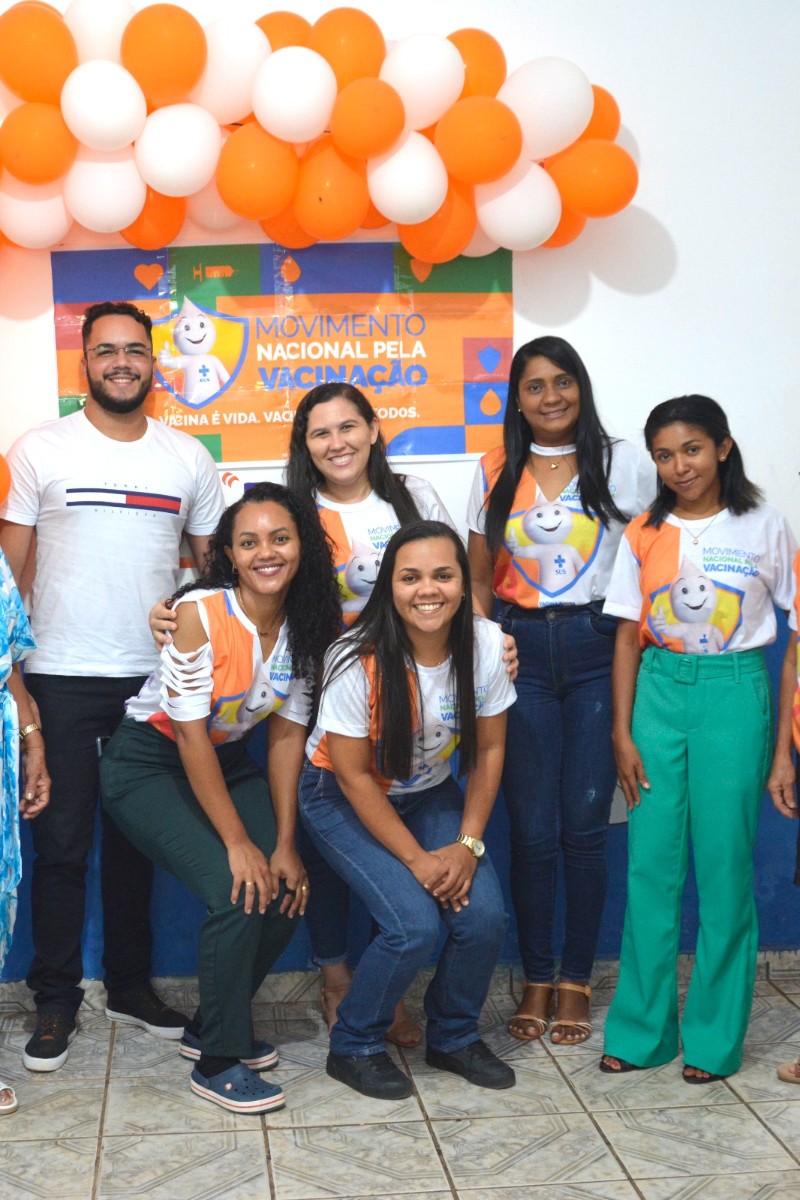SMS de Pau D’arco do Piauí realiza Dia “D” de vacinação contra influenza, covid-19 e todo calendário de rotinas