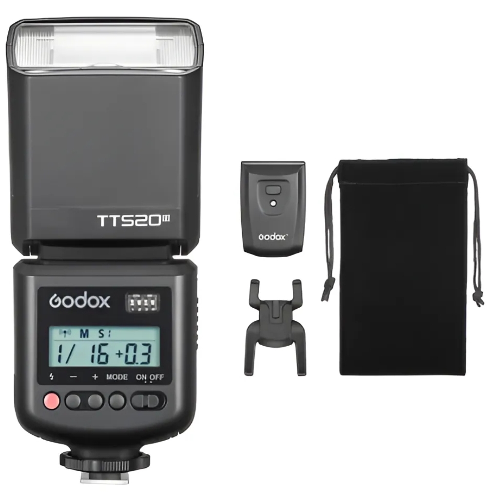 Flash Godox Tt520iii Para Câmeras Canon, Sony, Nikon e Fuji R$ 450,00