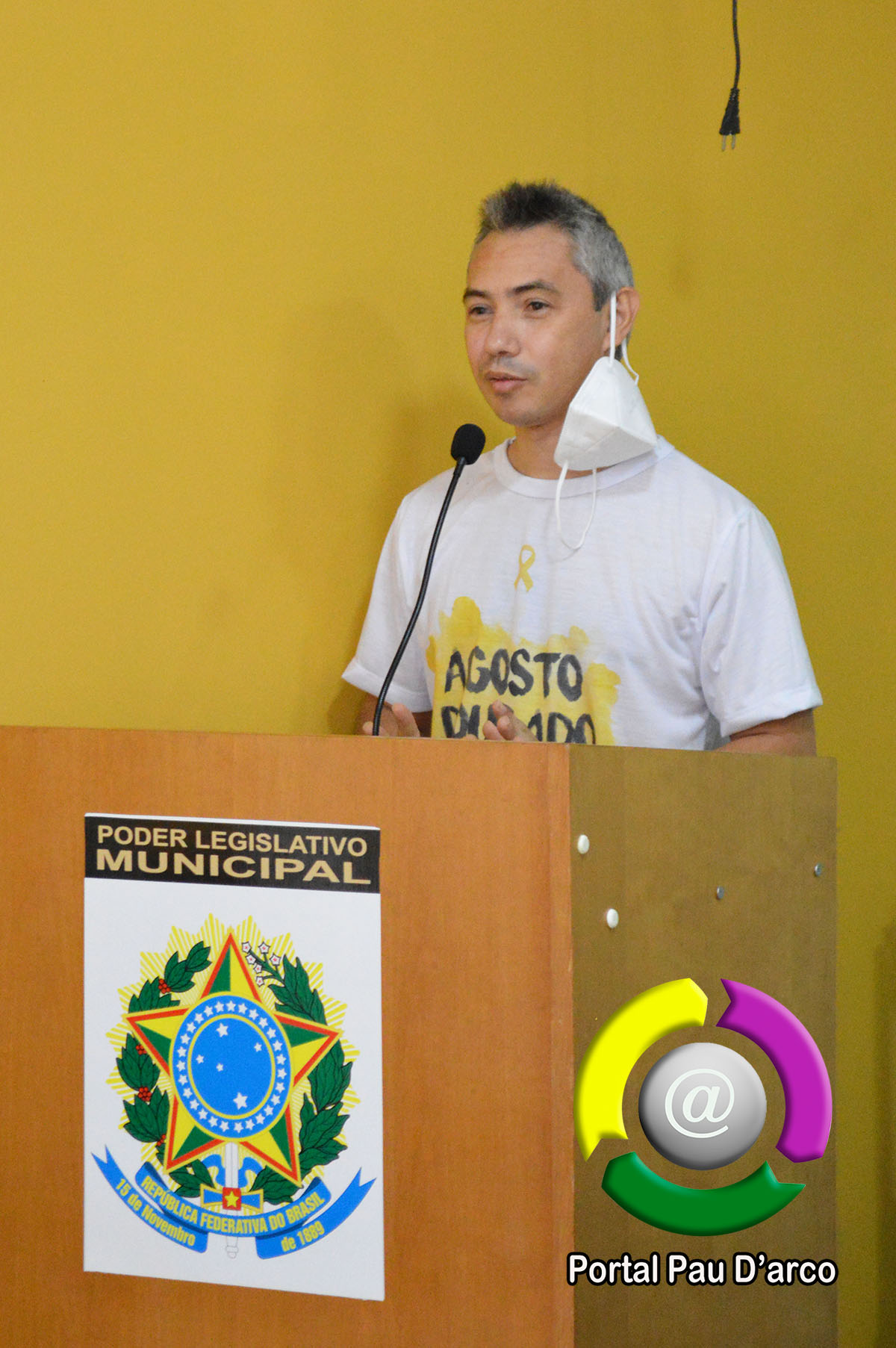 Secretaria de Saúde realiza ação em alusão ao “Agosto Dourado”