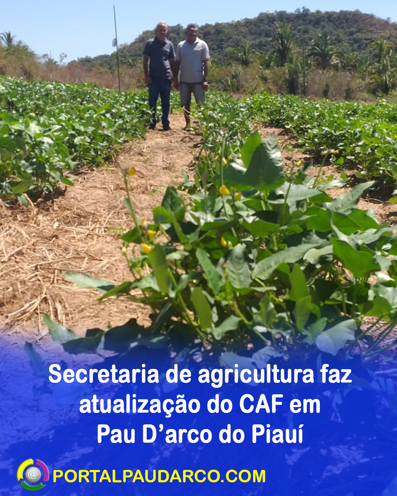 Secretaria de agricultura faz atualização do CAF em Pau D’arco do Piauí