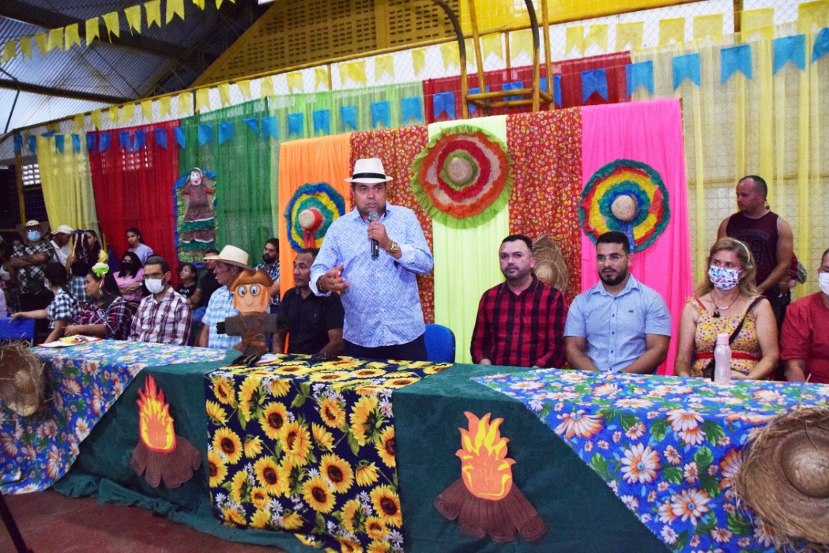 Secretaria de Educação de Pau D’arco do Piauí realiza arraiá entre escolas municipais