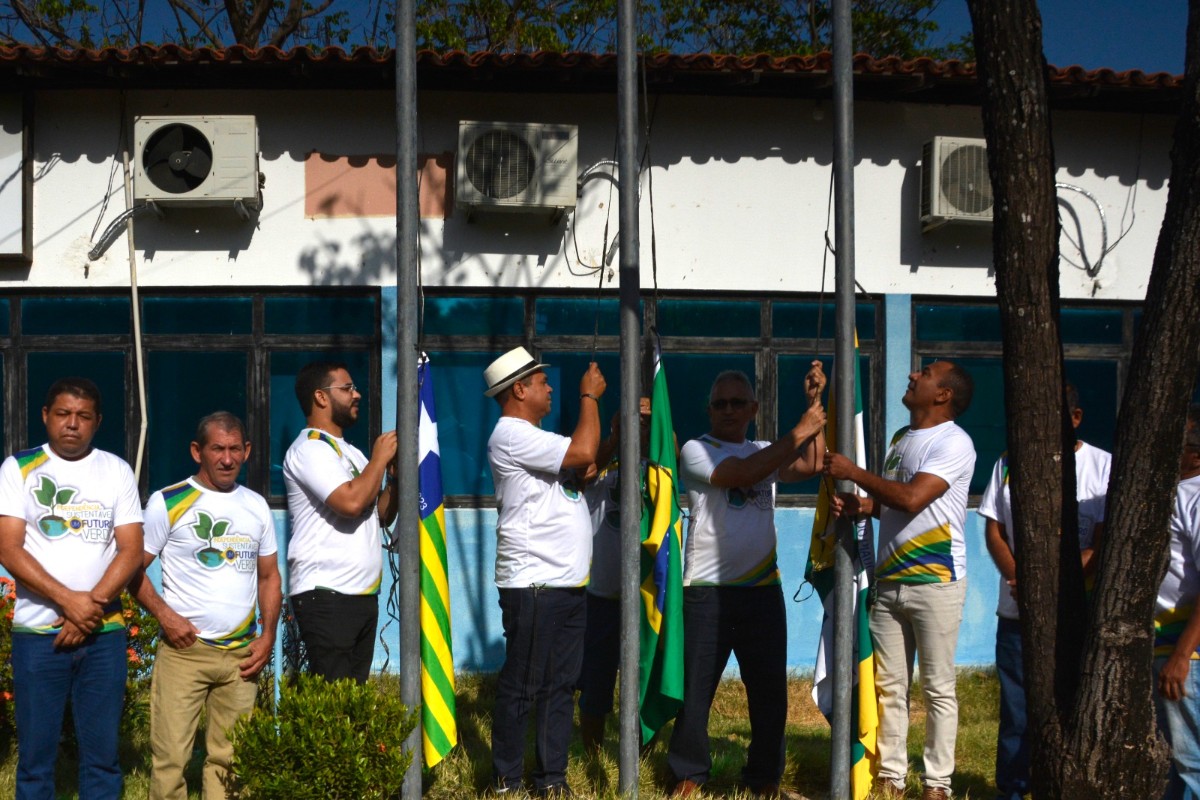 Prefeitura de Pau D’arco do Piauí realiza desfile cívico de 7 de Setembro: Meio Ambiente foi o tema do desfile