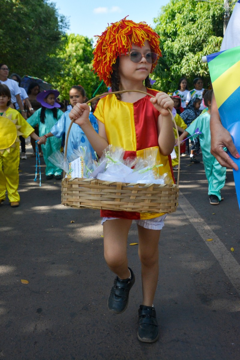 Prefeitura de Pau D’arco do Piauí realiza desfile cívico de 7 de Setembro: Meio Ambiente foi o tema do desfile